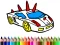 Játék Back To School: GTA Cars Coloring online