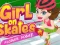 Játék Girl on Skates: Flower Power online