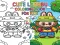 Játék Cute Labubu Coloring Book for Kids online