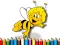 Játék Back To School: Bee Coloring Book online