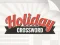 Játék Holiday Crossword online