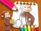 Játék Curious George Coloring Book online