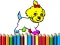 Játék Back To School: Doggy Coloring Book online