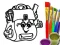 Játék Back To School: School Bag Coloring Book online