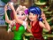 Játék Ladybug And Elsa Xmas Selfie online