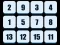 Játék Numbers Sliding Puzzle online