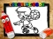 Játék Back To School Coloring Book online