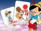 Játék Pinocchio Memory card Match online