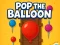 Játék Pop The Balloons online