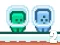Játék Green and Blue Cuteman 2 online