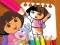 Játék Dora the Explorer the Coloring Book online