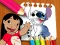 Játék Lilo and Stitch Coloring Book online