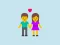 Játék Love match Compatibility test online