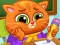 Játék Lovely Virtual Cat At School online