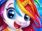 Játék Unicorn Make up Girl online