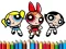Játék PowerPuff Girls Coloring Book online