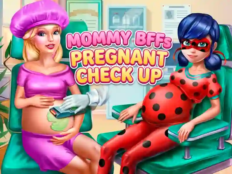Játék Mommy BFFs Pregnant Check Up online