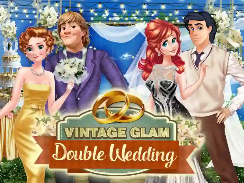 Játék Vintage Glam: Double Wedding online