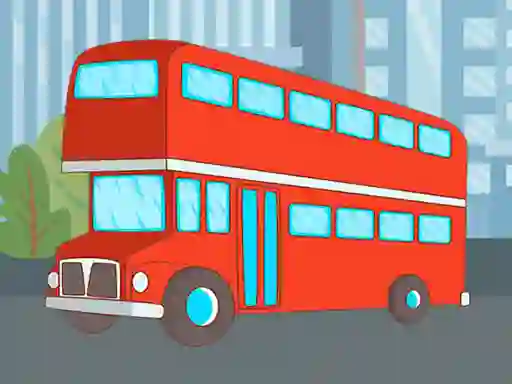 Játék BUS JIGSAW online