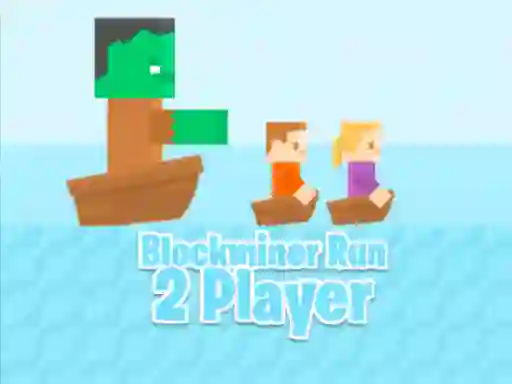 Játék Blockminer Run  2 player online