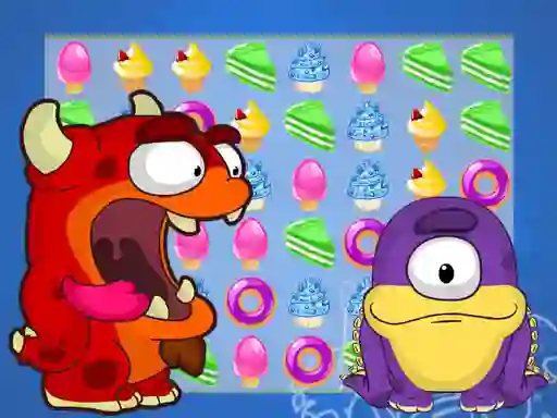 Játék Candy Monster Match 3 online