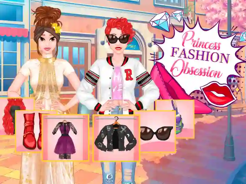 Játék Princess Fashion Obsession online
