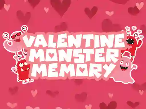 Játék Valentine Monster Memory online
