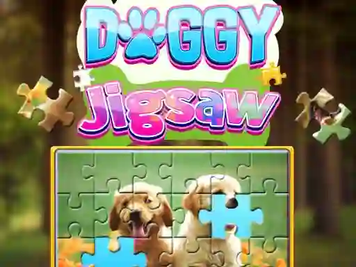 Játék Doggy Jigsaw online