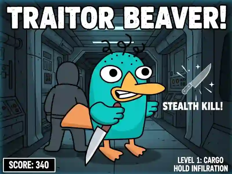Játék Traitor Beaver! online