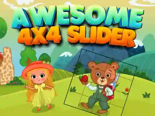 Játék Awesome 4x4 Slider online