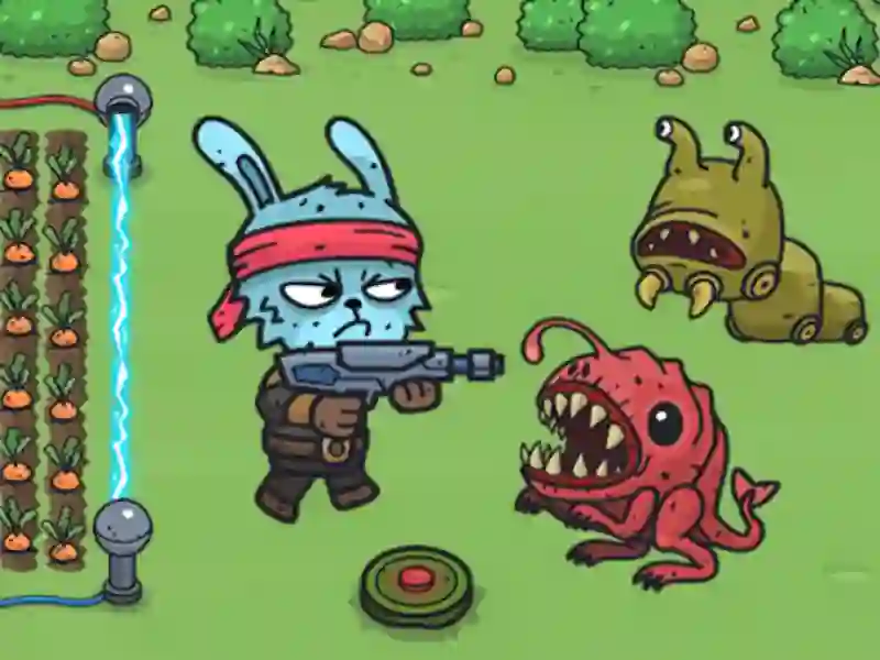 Játék Farm Defense online