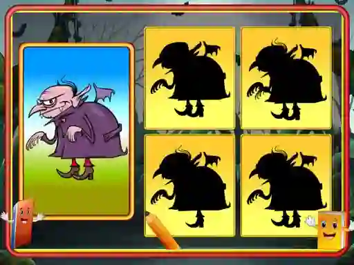 Játék Shadow Match Halloween online