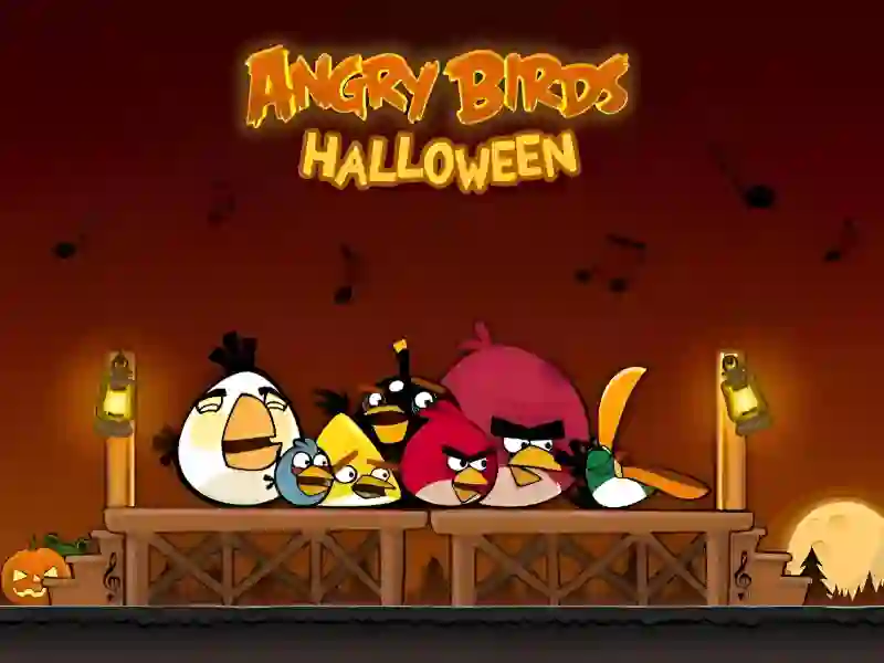 Játék Angry birds Halloween HD online