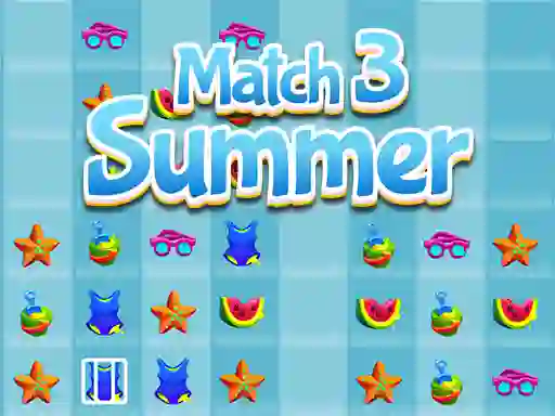 Játék Match 3 Summer online