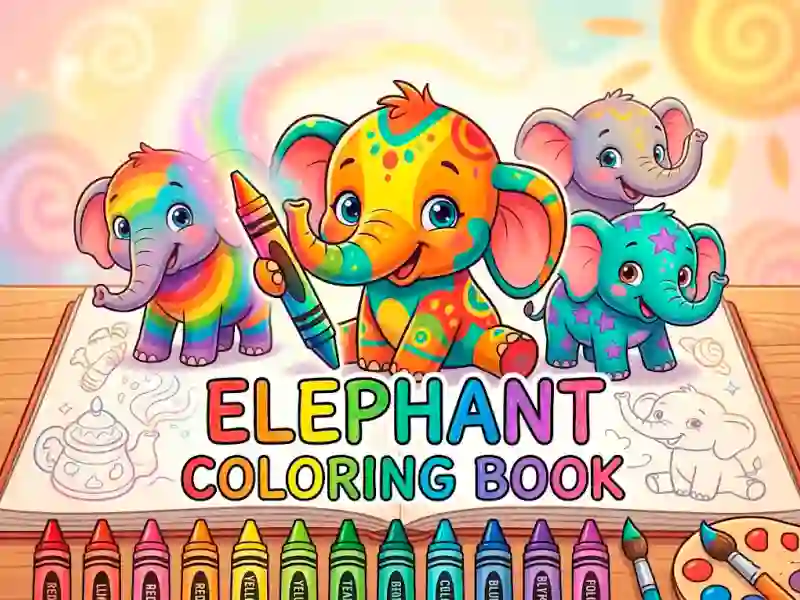 Játék Elephant Coloring Book online