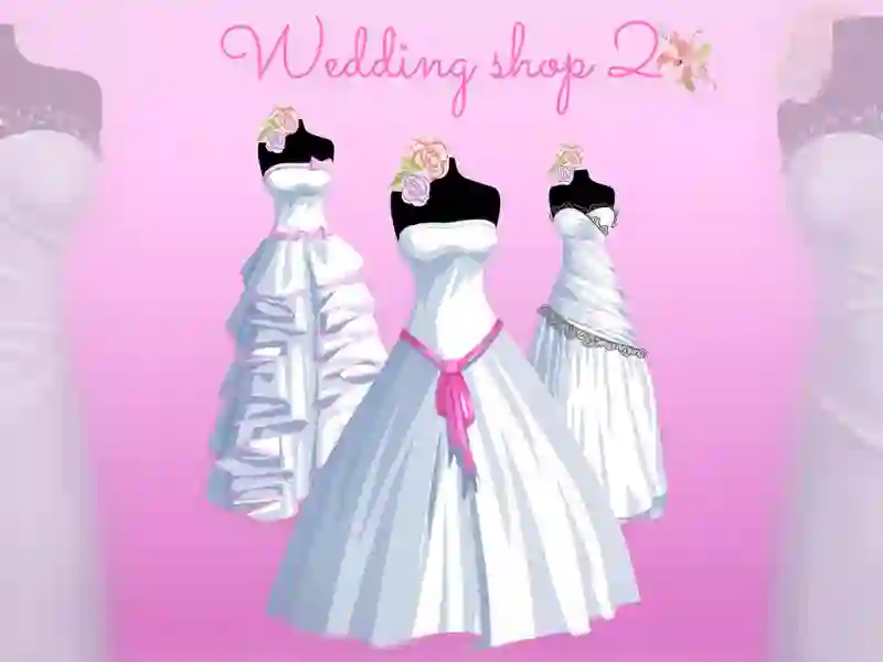 Játék Wedding Shop 2 online