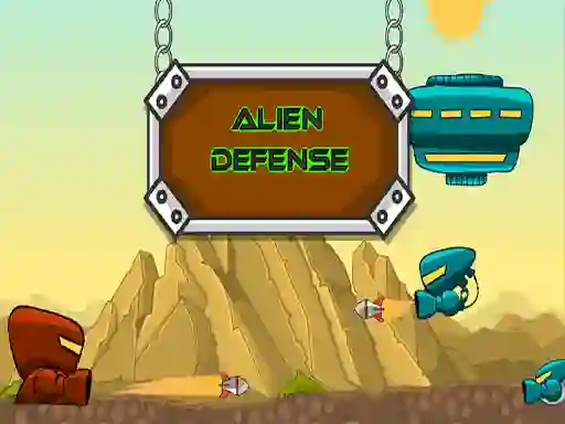 Játék Alien Defense online