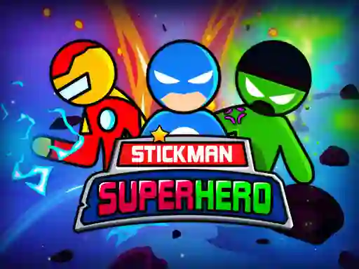 Játék Stickman Super Hero online