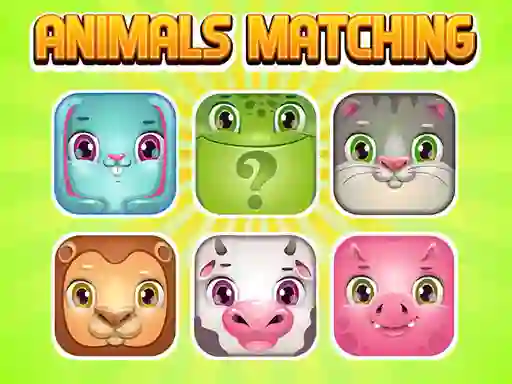 Játék Animals Memory Matching online