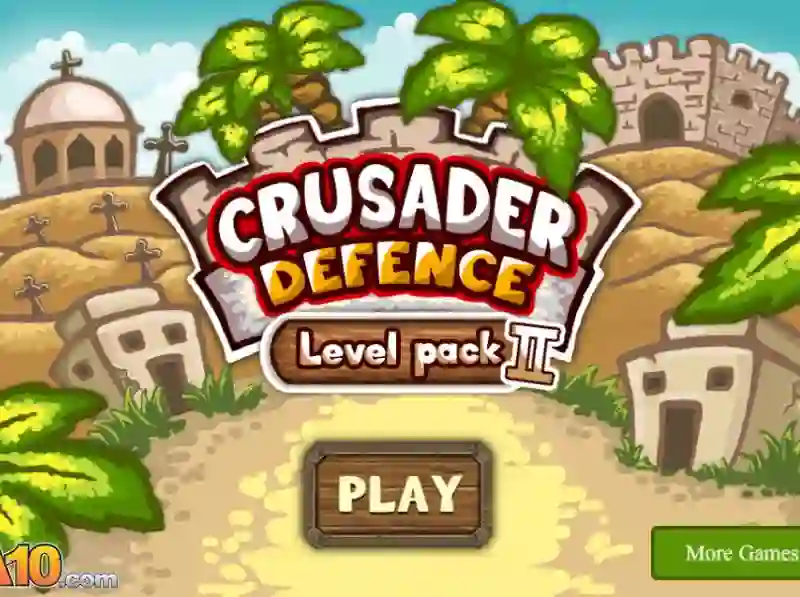 Játék Crusader defence: level pack online