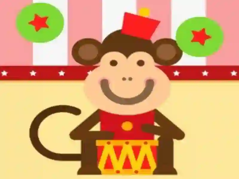 Játék Monkey Drums online