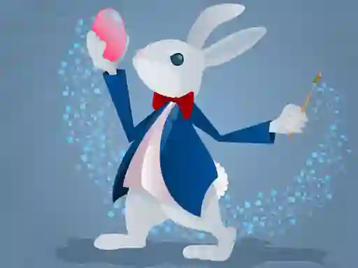 Játék Funny Bunnies Coloring online