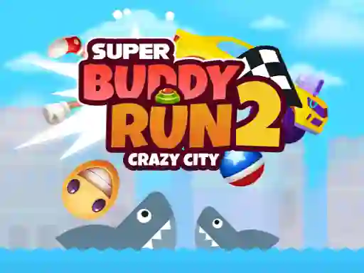 Játék Super Buddy Run 2 Crazy City online