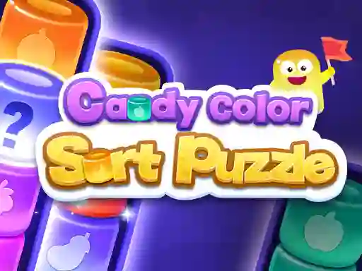 Játék Candy Color Sort Puzzle online