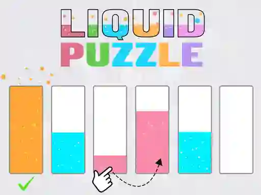 Játék Liquid Puzzle online