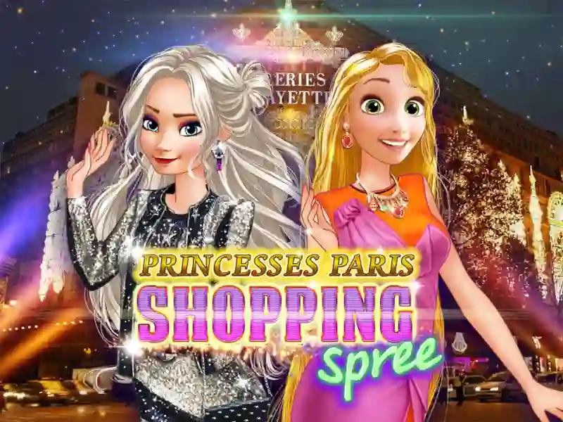 Játék Princesses in Paris: fun shopping online