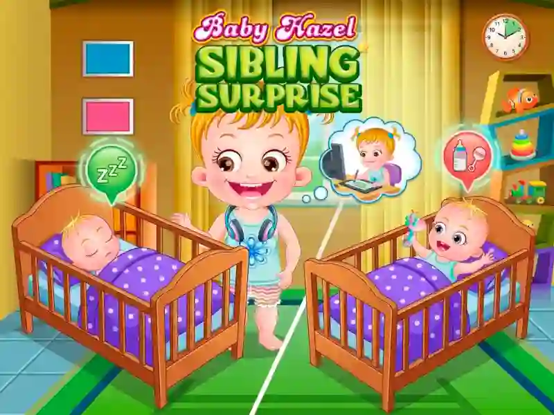 Játék Baby Hazel: Sibling Surprise online