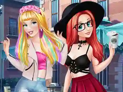 Játék 100 Crop Top Looks for Princess online