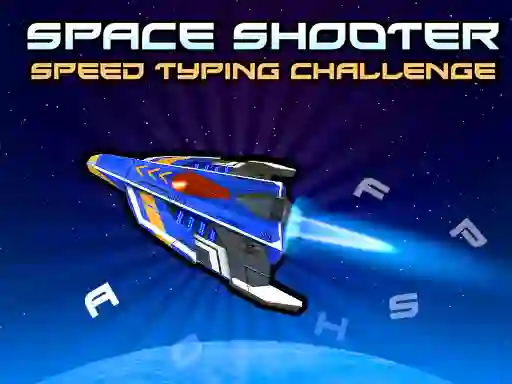Játék Space Shooter: Speed Typing Challenge online