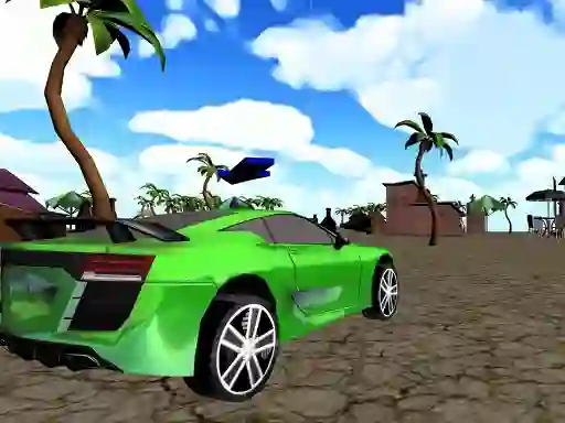 Játék Xtreme Beach Car Racing online